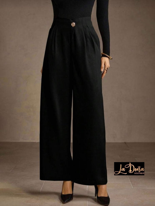 Pantalón negro de vestir