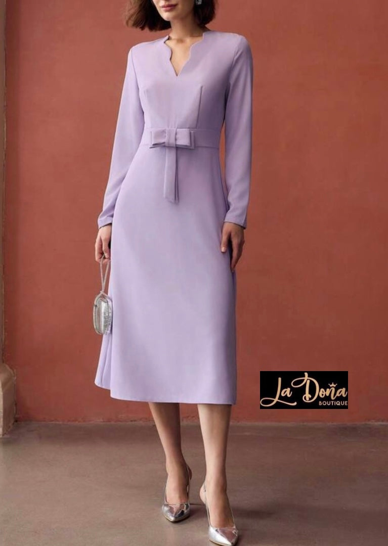 Vestido midi elegante
