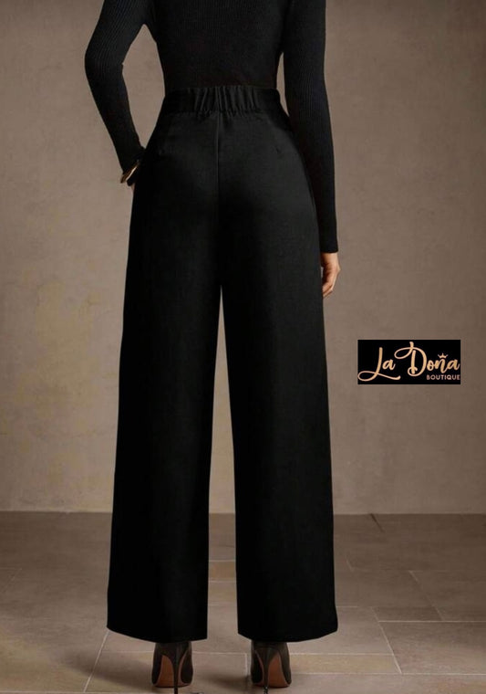 Pantalón negro de vestir