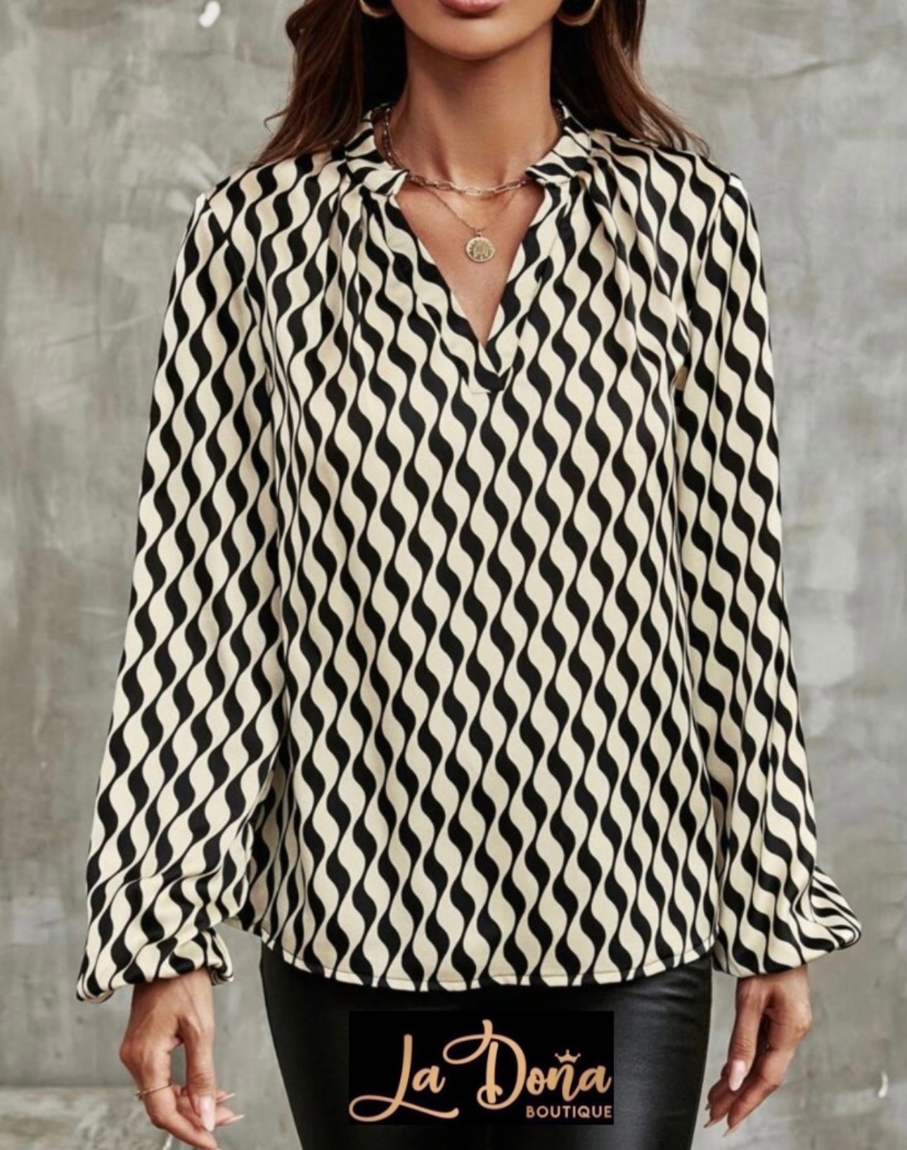 Blusa estampada