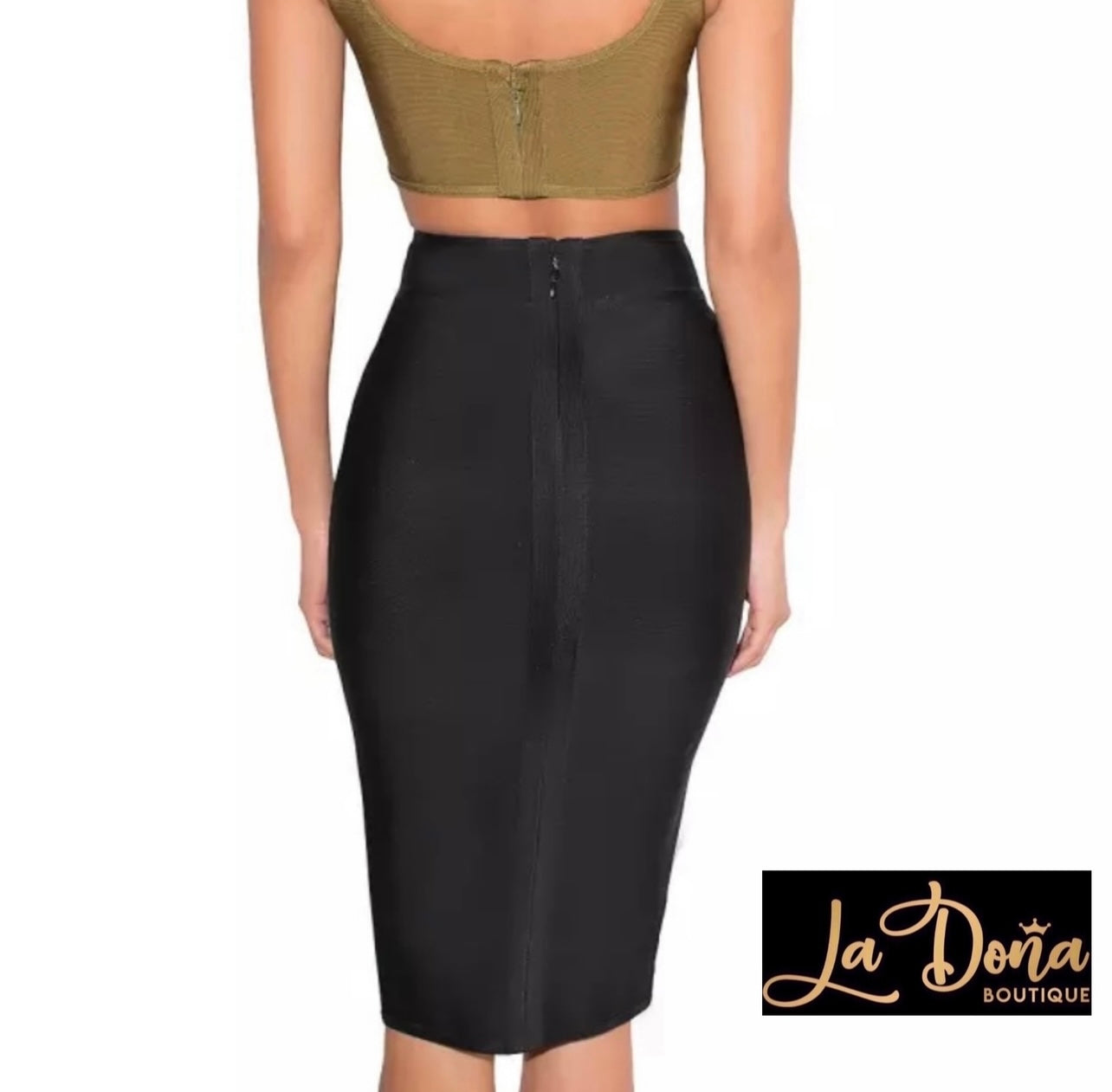 Falda Bandage negra