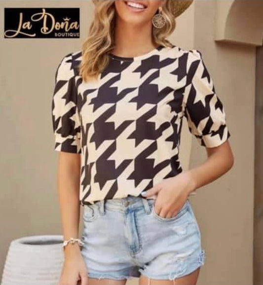 Blusa estampada