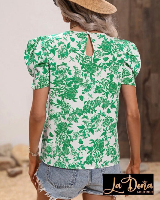 Blusa estampada