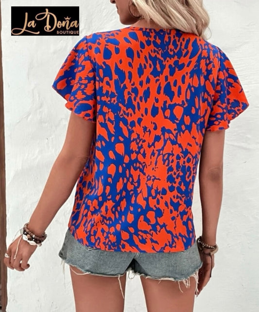Blusa leopardo colores