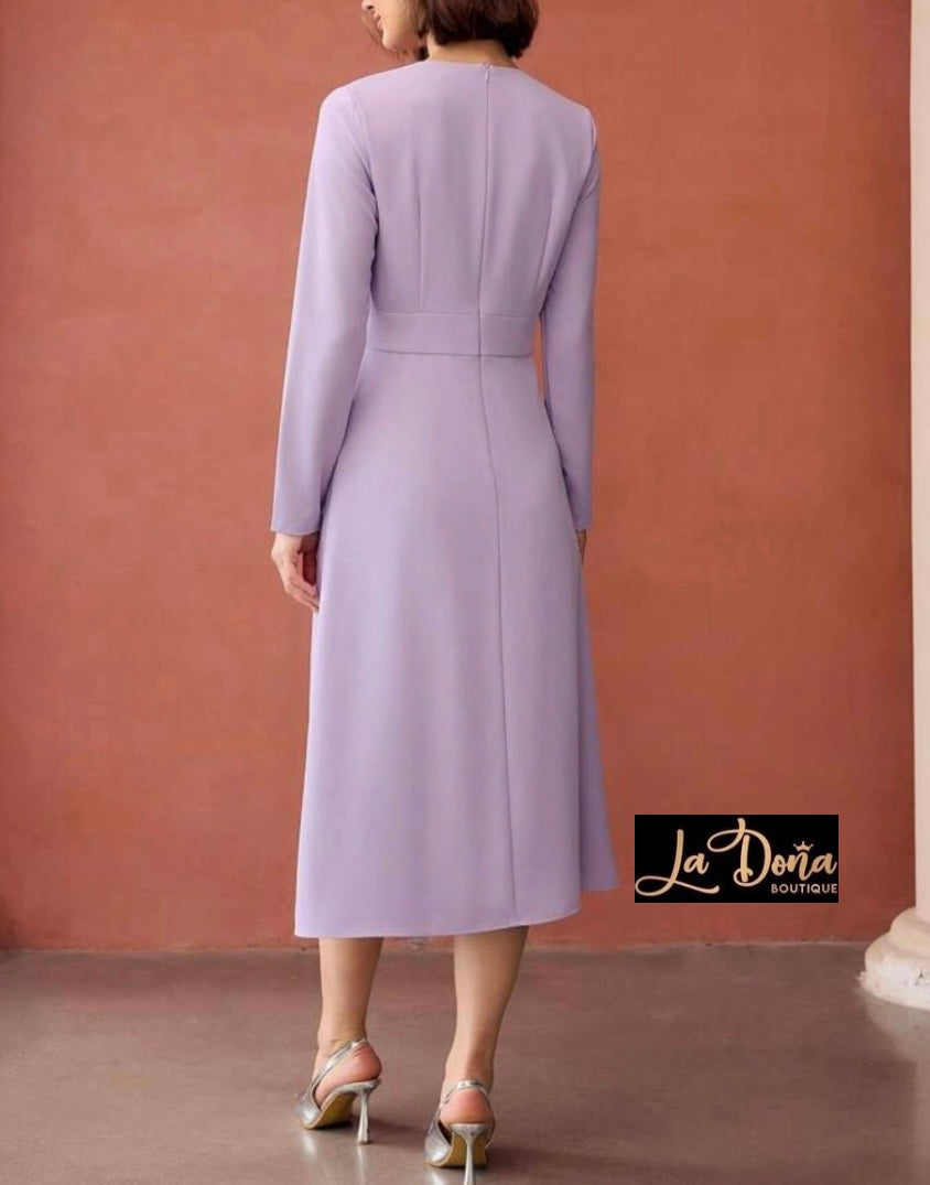 Vestido midi elegante