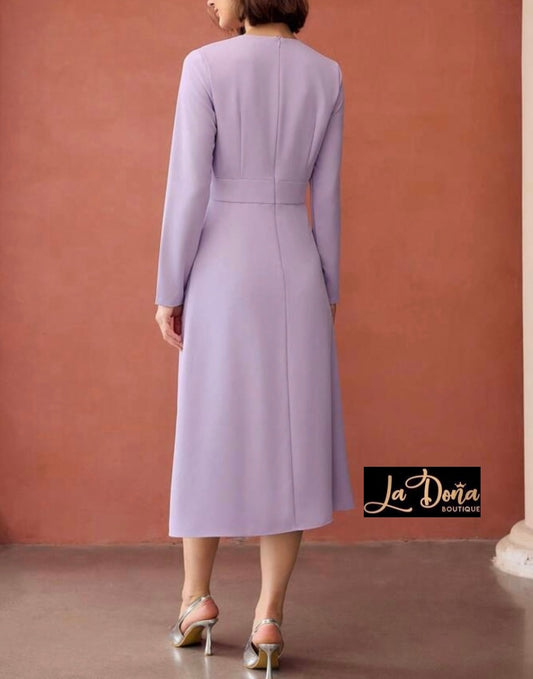 Vestido midi elegante