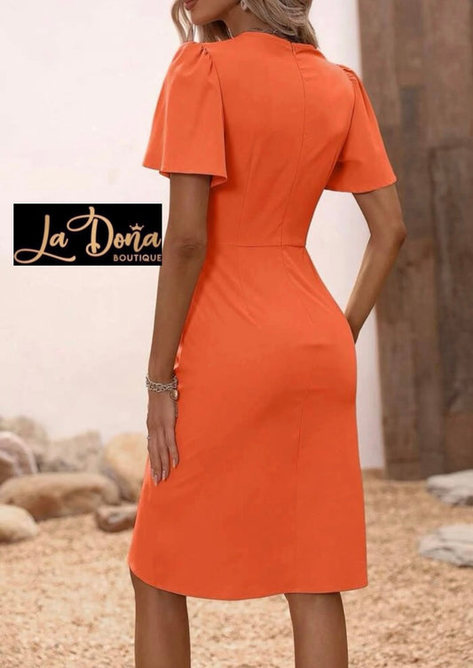 Vestido con mangas