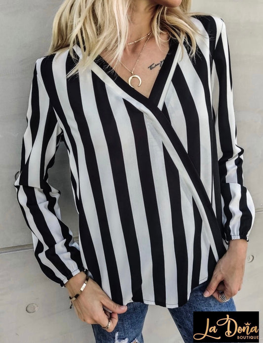 Blusa rayas