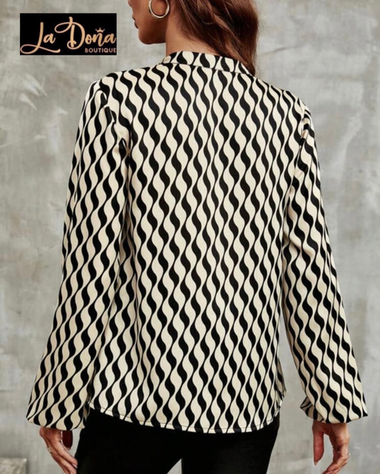Blusa estampada