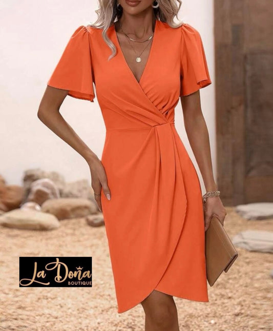 Vestido con mangas