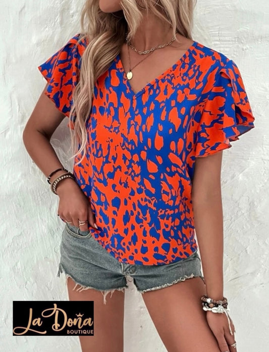 Blusa leopardo colores